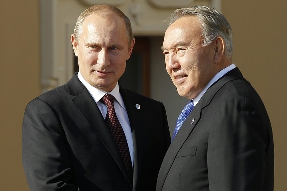 Путин Назарбаев